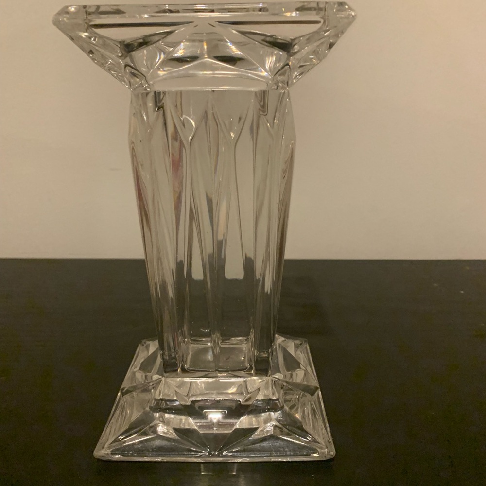 Partylite Crystal Quad Prism Candleholder